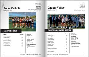 2024 Girls Team Tennis Championships Program