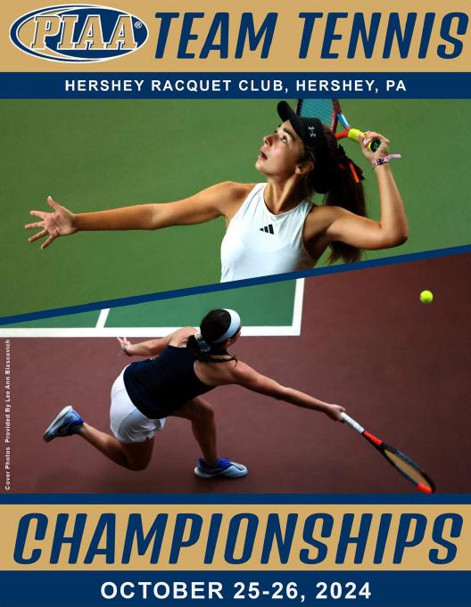 2024 Girls Team Tennis Championships Program