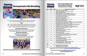 2024 Individual Wrestling Championships Program