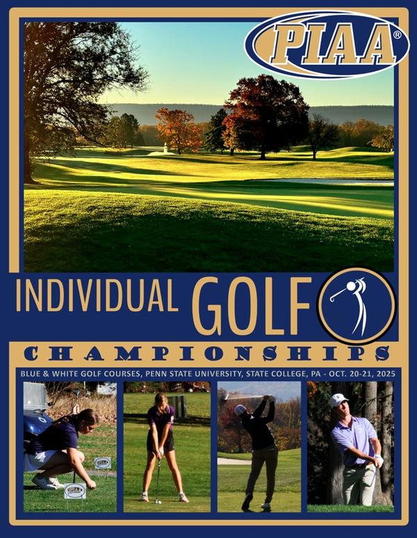 2025 Individual Golf Championships Program