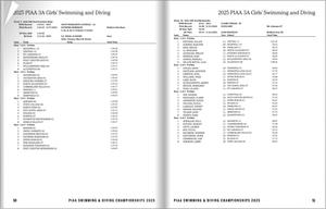 2025 Swimming and Diving Championships Program