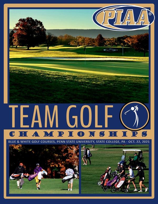 2025 Team Golf Championships Program