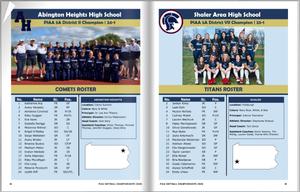 2026 Softball Championships Program